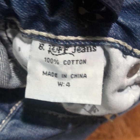 Toddler B. Tuff Jeans size w 4. - Picture 5 of 5